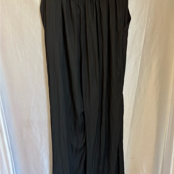 Zara Black Wide Leg Pants Or Skant Size Small NWT - Picture 3 of 9